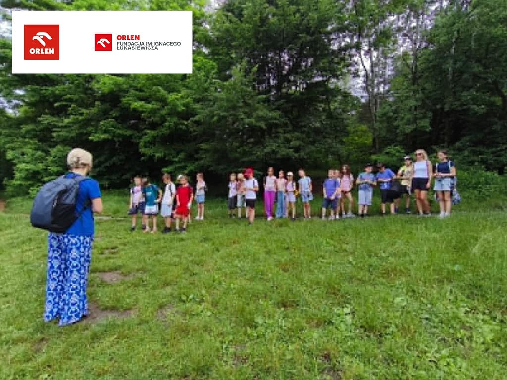 uczestnicy rajdu szkoła podstawowa Klucze klasa 4b