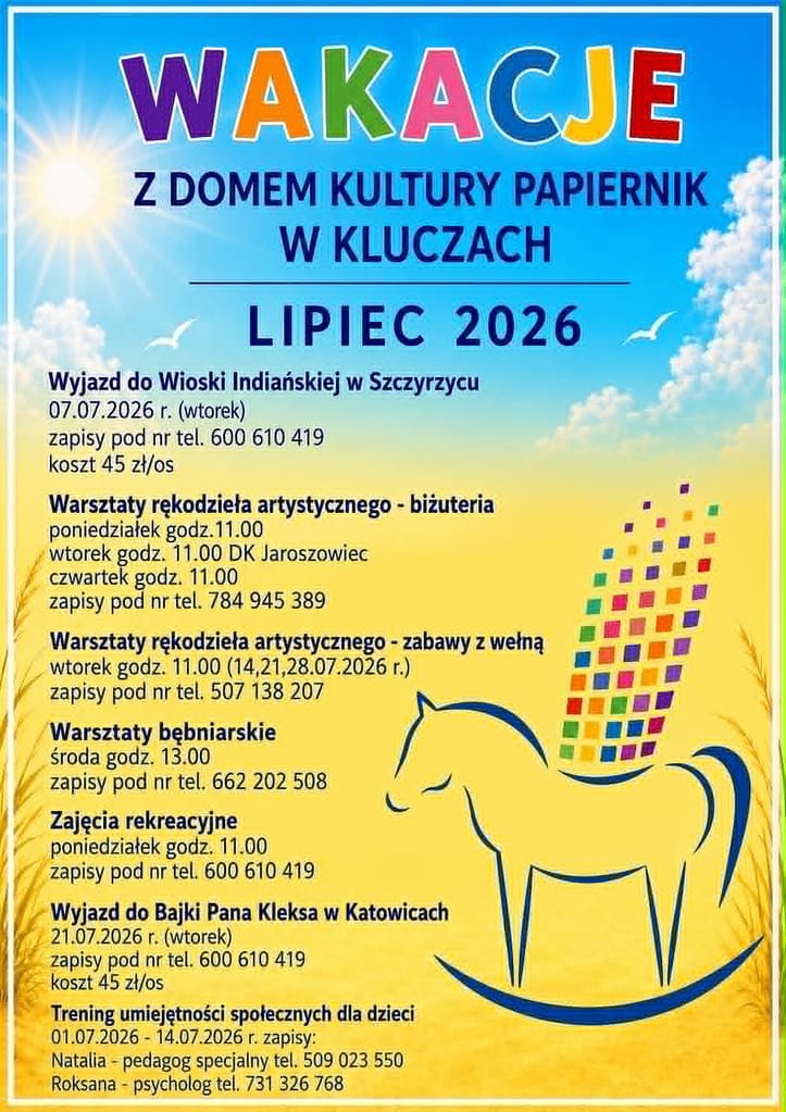 kalendarz wydarzen lipiec 2026
