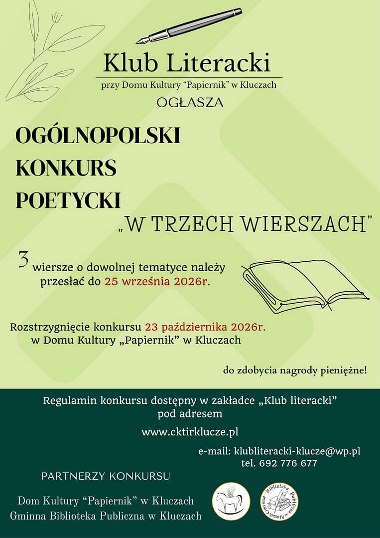 plakat na konkurs