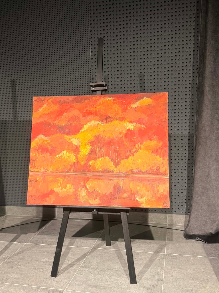 obraz namalowany przez Marię