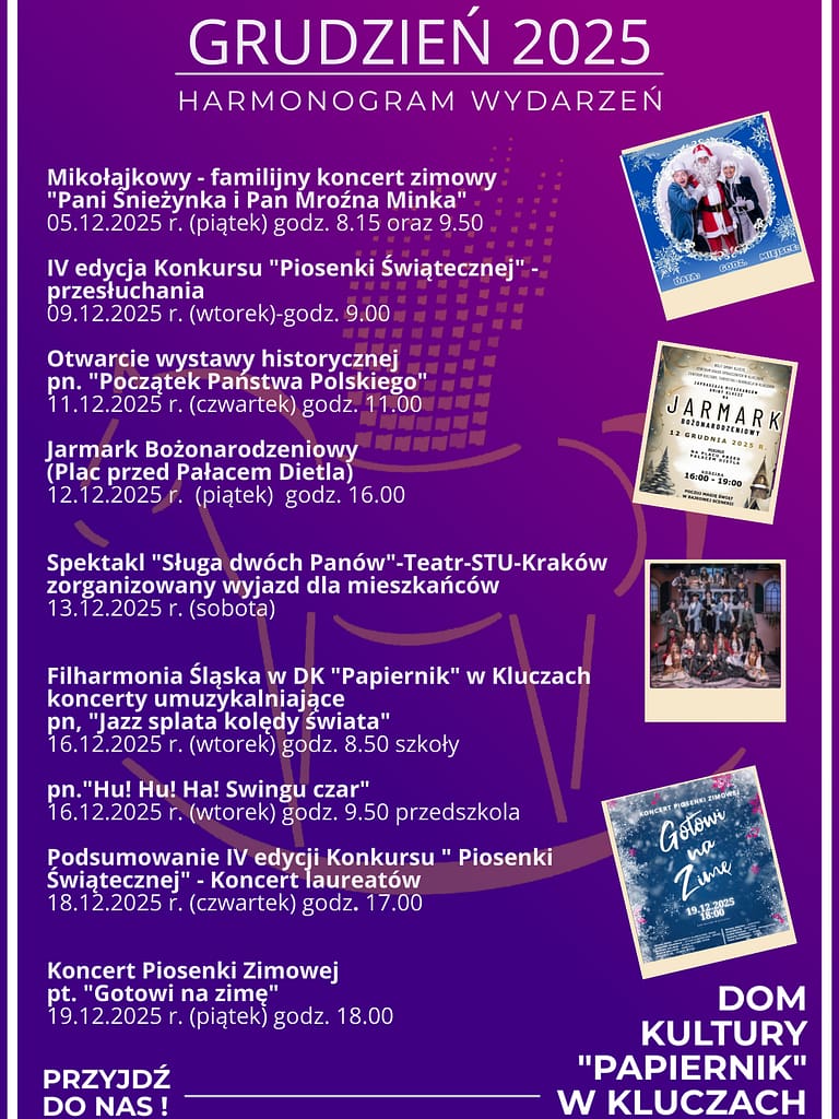 kalendarium grudzień 2025