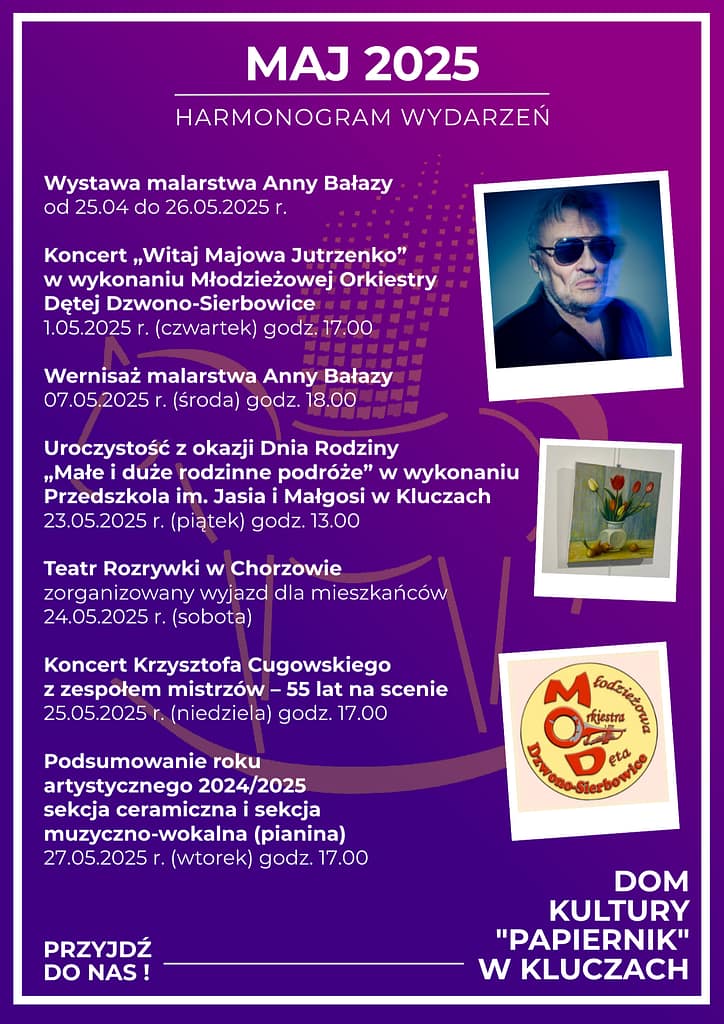 kalendarium maj 2025